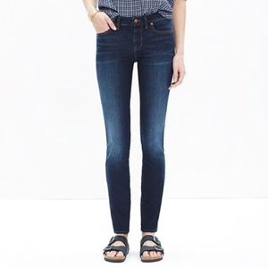 Madewell Skinny Jeans in Lakeshore wash